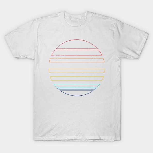 minimalist sunset T-Shirt by pholange